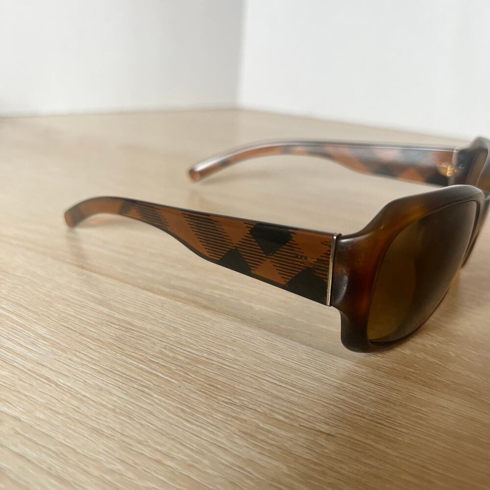 Burberry B 3316/13 Sunglasses FRAMES ONLY Brown Translucent 56-17-135 SKINNY FIT - Picture 14 of 14